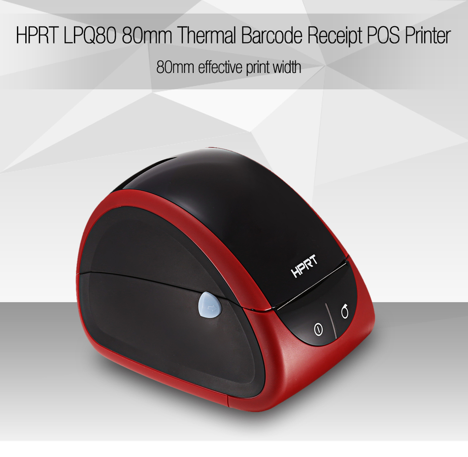 HPRT Barcode Thermal Receipt Printer 80mm - Black 